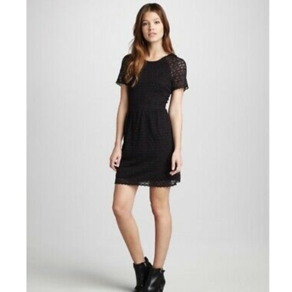 Free People Black Lace Dress. Size 4.‎